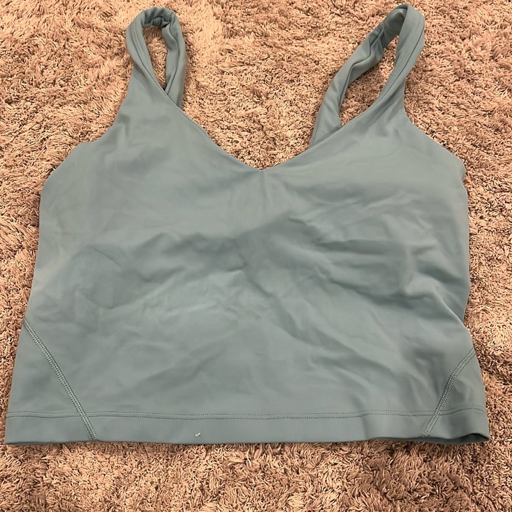 Blue lululemon align tank